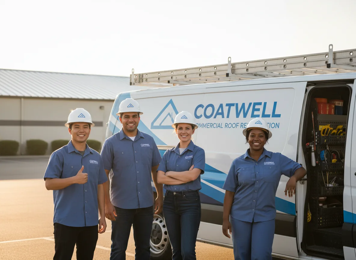 Commercial roof coating company in Charles City, VA